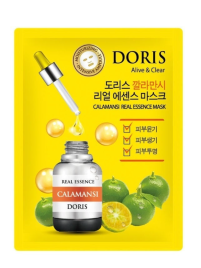 JIGOTT Маска ткан. DORIS CALAMANSI REAL ESSENCE MASK, 25мл Каламанси