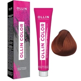 OLLIN Крем-кр д/в 100мл 5/4 св.шатен. медный.
