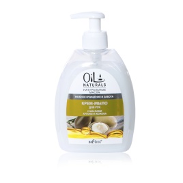 "NEW"SPA OilNaturals Крем-мыло д/р с маслами арганы и жожоба 400мл.