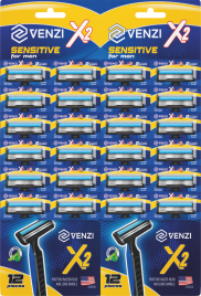 VENZI Станок бритв.однораз.X 2