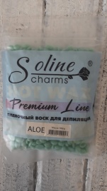SOLINE Воск (пленочн.) гранулы PREMIUM 100гр. Алоэ