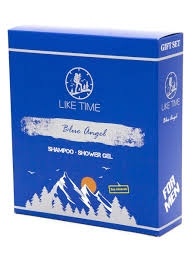 ПН муж. LIKE TIME Blue Agel (ш-нь 250+кр-гель д/душа 250)