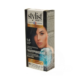 STYLIST Кр-кр Гиалурон.115мл 1.0 Глубокий черный