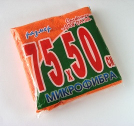 Тряпка д/пола МИКРОФИБРА 50*75
