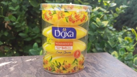 DOXA Мыло туалет.в стакане 2-х цв.4х90г Warmness