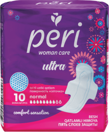 PERI Прокл.гиг.10шт.Ultra Normal Soft хлопок