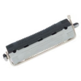 HAR 10553-16 Бигуди пласт. (коклюшки) д/хим.завив. корот. серо/черн 16/70мм 12шт