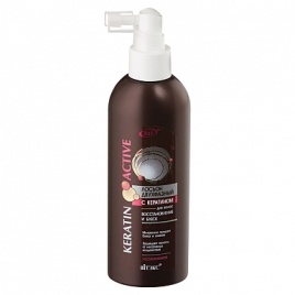 Вит KERATIN&ACTIVE Лосьон д/вол двухфаз.восст.и блеск 200мл