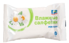 ARO Салф.влажн.20шт.Ромашка