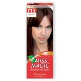 Гель-краска д/вол Miss Magic №713 каштан