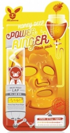 ELIZAVECCA Маска-ткань д/л 23мл с экстрактом Меда, против морщ.