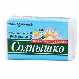 Мыло хоз. Солнышко Ромашка 140 г.