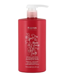 Kapous BIOTIN ENERGY Ш-нь д/укр.и стим.роста в.750мл АКЦИЯ+