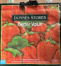 Пакет-петля 45х45 КЛУБНИКА (25)