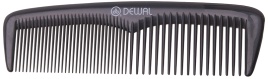 DEWAL CO-6031grey Расческа Эконом карманная серая 13см