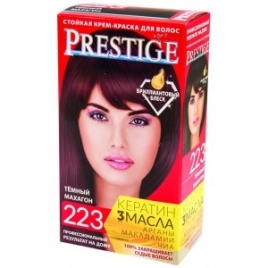 ПРЕСТИЖ Краска д\волос 223 тём. махагон .