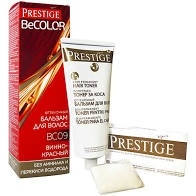 ПРЕСТИЖ Оттен.б-м BeBLOND BC 09 Винно-красный