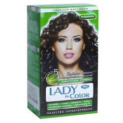 LADY IN COLOR PRO Хим завивка с/ф 120мл(хим.ср-во+лосьон+б-м+перч)