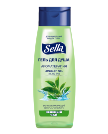 SELLA Гель д/душа 300мл Зеленый чай