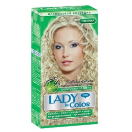 LADY IN COLOR PRO Хим завивка норм/ф 120мл(хим.ср-во+лосьон+б-м+перч)
