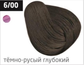 OLLIN Крем-кр д/в 100мл 6/00 интенс.т.русый 