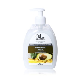"NEW"SPA OilNaturals Крем-мыло д/р с маслами авокадо и кунжута 400мл.