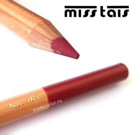 Мисс Таис Кар-ш д/губ дер.№767 красн.роз
