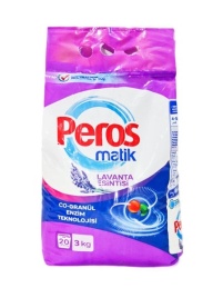 PEROS Порошок д/стирки  Лаванда  3кг.