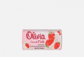 ALVIERO Мыло туалет.140г Нежный клубничный джем