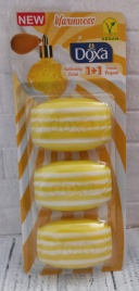DOXA Мыло туалет.1+1 Care с увл.кремом 3х90г Warmness