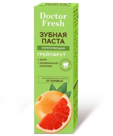 З/паста Doctor Fresh 75мл Укрепл.Грейпфрут