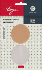TOGU 2909 Н-р спонжей д/мак.2шт.круглые NR+SBR