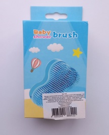 Губка д/тела Силикон.BABY BRUSH/143