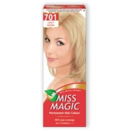 Гель-краска д/вол Miss Magic №701 блондин