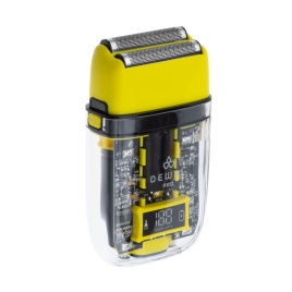 DEWAL 03-082 Yellow Шейвер д/контуров/бороды аккум.7000об/мин,2 бр.гол.