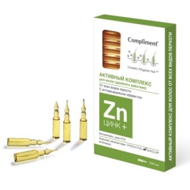 Compl ЦИНК+ Комплекс д/вол.пр/перх.8х5мл