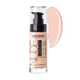 БЕЛ ДИЗ Тон крем Nude Harmony Тон 202  Ivory 33г.
