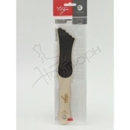 TOGU 3305 Терка педик.д/ног 2-х сторон.дер."лапка"