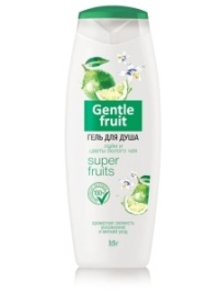 IRIS GENTLE FRUIT Гель д/д "Лайм/Белый чай"флакон 400мл