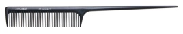 DEWAL CO-6102-NANO Расческа рабочая пласт.хвост антистатик черная 20см