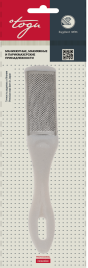TOGU 3004 Терка д/ног 2-х сторон.изогнут.микс
