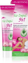 Депилятор ЭВ. БИО 9в1 д/чувств. 125мл(роз)