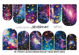 S-A Слайдер-дизайн водные на весь ноготь №310