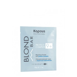Kapous Проф.Пудра 30г Обесцвеч.9+ защит.компл.BB ГОЛУБАЯ