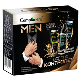 ПН №1992-2 Compl Men Все под контролем (гель д/бр 80+гель п/бр 80+ш-нь 200)