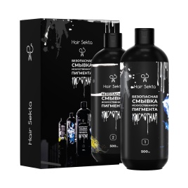 Hair Sekta Кислотная смывка искуств.пигмента (2х500мл)