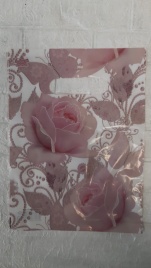 Пакет с вруб.ручк.20х30 "Розы на белом" (100)