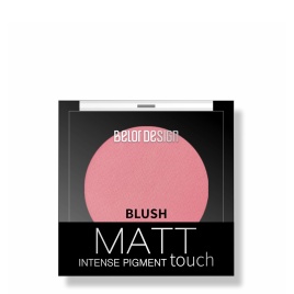 БЕЛ ДИЗ Румяна для лица  Matt Touch  3,6 г. (202) пионовый