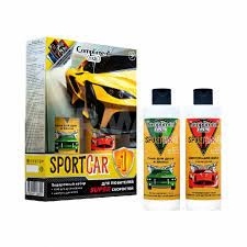 ПН №1168 Compl Kids Sportcar#1 желтый (пена д/душа/ванны 250+ш-нь 250+магнит)