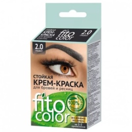 Fitocolor Кр-кр д/бровей 2х2мл 2.0 Графит
